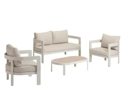 Dehner Lounge Altea, 4-teilig Creme Online