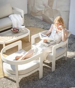 Dehner Lounge Altea, 4-teilig Creme Online