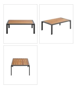 Dehner Loungemöbel|Gartenmöbel-Sets > Lounge Milo, 4-teilig