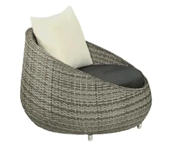 Dehner Gartenstühle Rattan|Loungesessel - Loungesessel Avani, ca. B95/H76/T97 cm