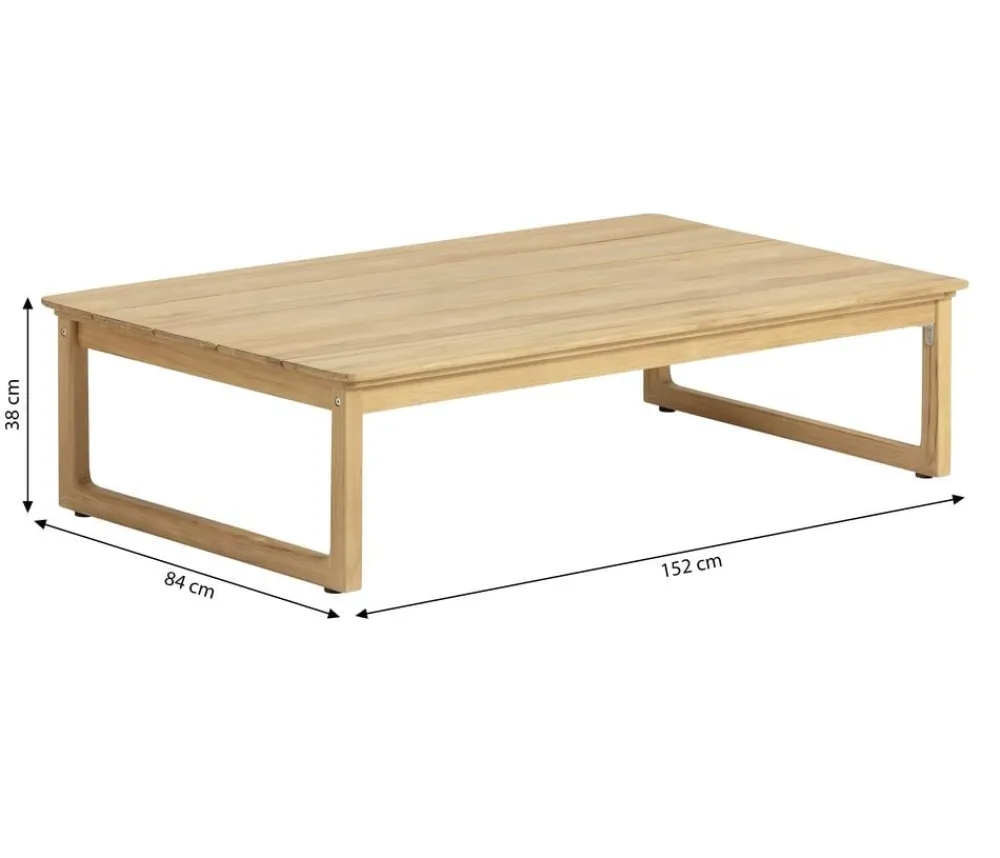 Dehner Loungetische > Loungetisch Port-au-Prince, ca. B152/H38/T84 cm