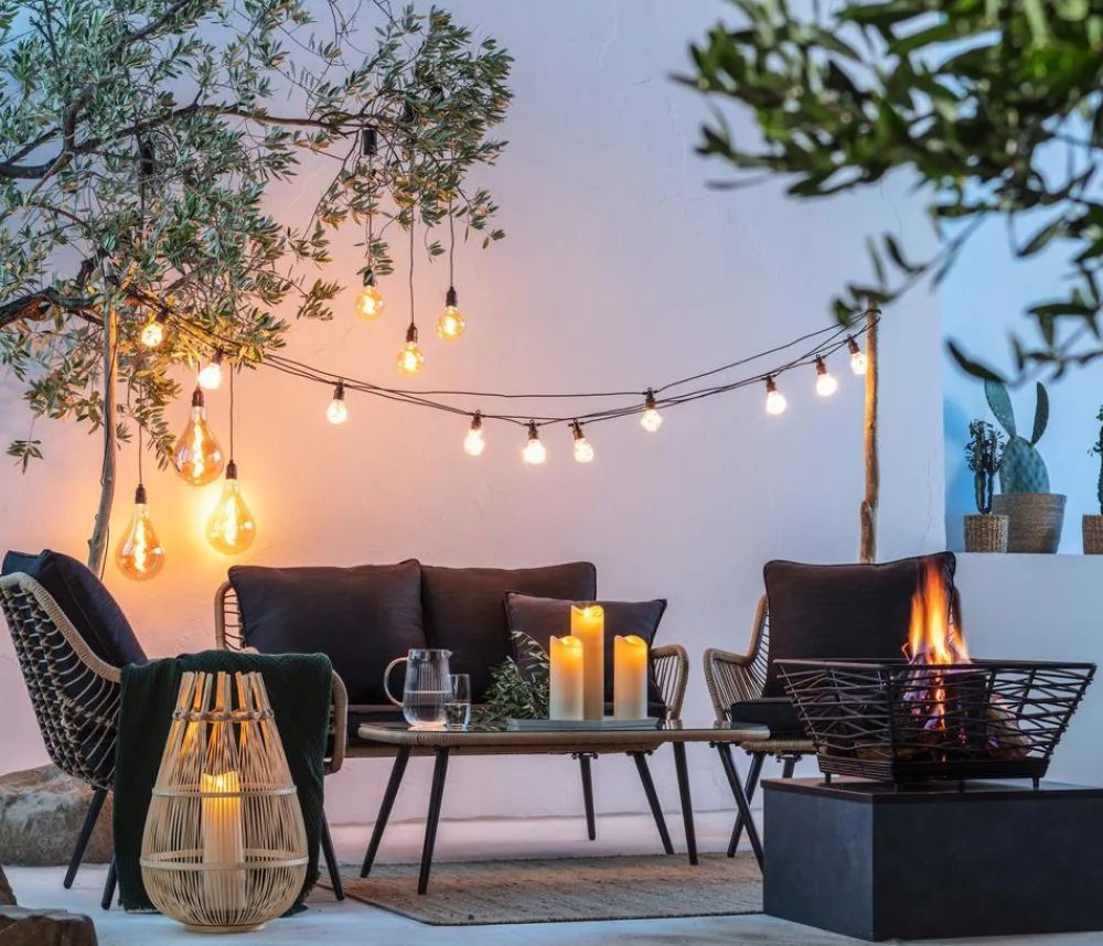 Dehner Loungemöbel|Gartenlounge-Sets - Lounge Venezia, 4-teilig