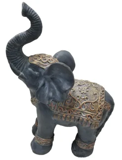 Dehner Gartenzwerge & Gartenfiguren - Magnesia-Elefant, ca. B37,5/H51/T18,5 cm