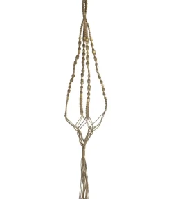 Dehner Makramee-Ampel Pearl, Natur Discount