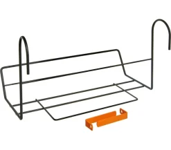 Dehner Mehr Blumentopfzubehör > Metall-Balkonblumenkastenhalter Mary, ca. B36,5/H23/T14 cm
