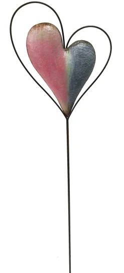 Dehner Metall-Dekostab Herz, ca. H120 cm Sale