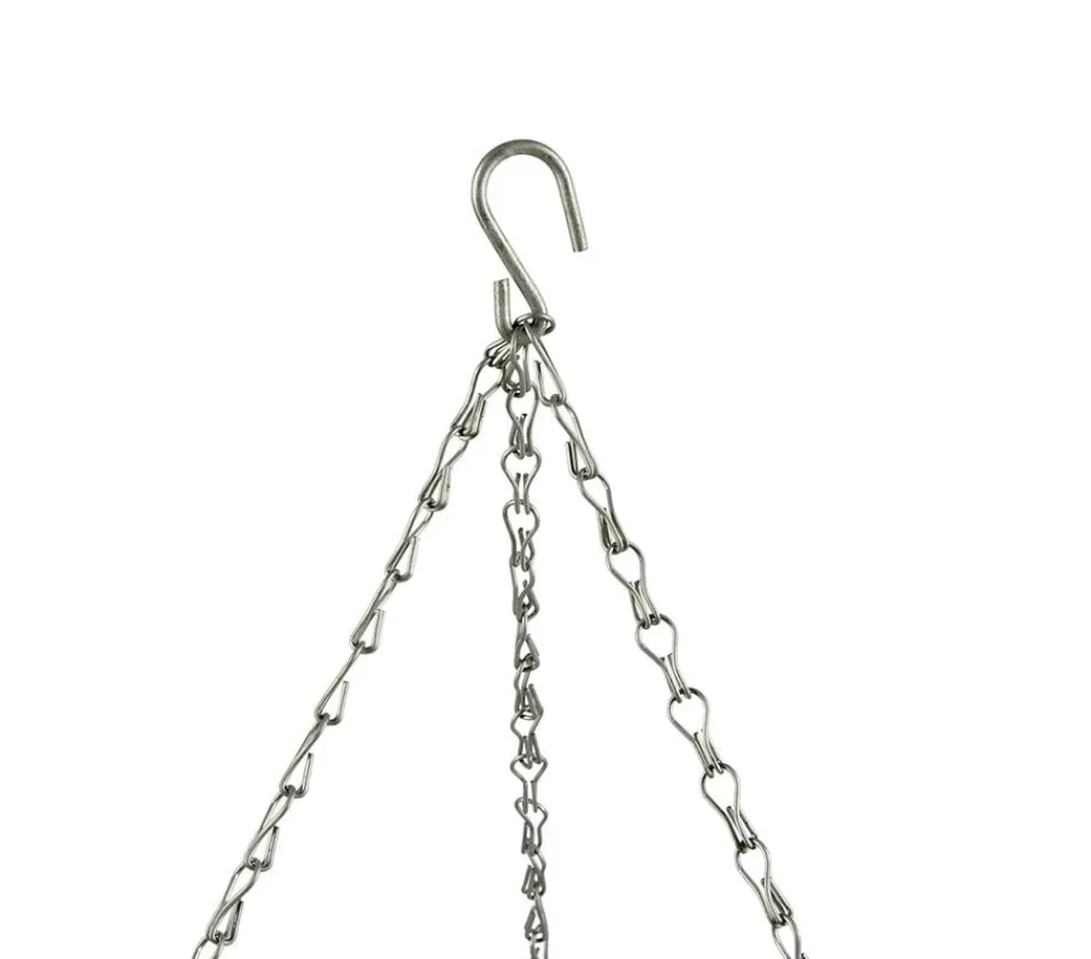 Dehner Metall-Hängeampel Basket mit Kokoseinlage, rund, grün/, ca. Ø35 cm Clearance