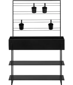 Dehner Hochbeete & Frühbeete - Metall-Hochbeet Provence Schwarz