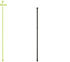 Dehner Metall-Multi-Gartenstab, 125 cm, Schwarz New