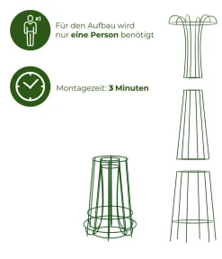 Dehner Rankgitter & Obelisken > Metall-Obelisk Maxima