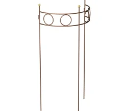 Dehner Rankgitter & Obelisken - Metall-Pflanzenstütze Annabelle, ca. H100 cm Kupfer