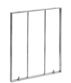 Dehner Rosenbögen - Metall-Rosenbogen Verlängerung, ca. B40/H50/T2,5 cm Dunkelgrau
