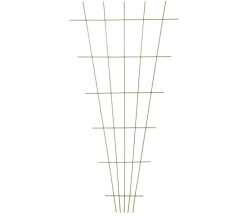 Dehner Rankgitter & Obelisken - Metall-Rosenspalier, 150 x 75 cm Grün