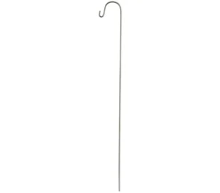 Dehner Metallstab Glockenblüte, 120 cm Schwarz