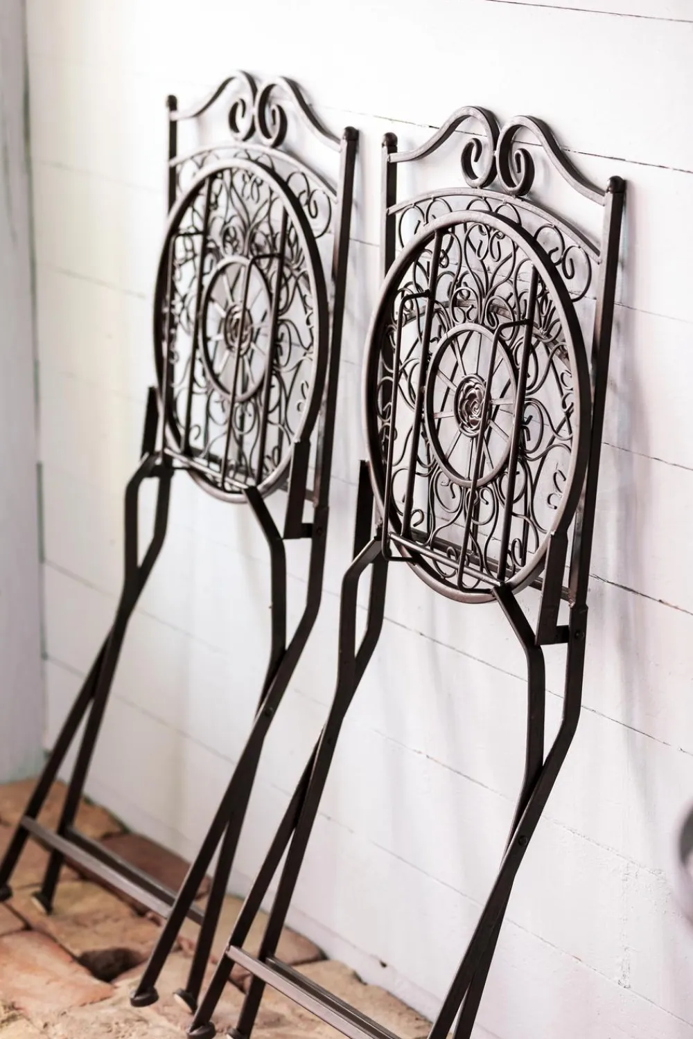 Dehner Gartenstühle Metall|Dekoartikel > Metallstuhl Antik