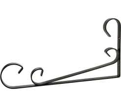 Dehner Metall-Wandhänger für Topfpflanzen, Schwarz Outlet
