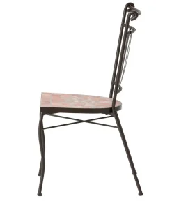 Dehner Gartenstühle Metall|Garten- & Loungesessel > Mosaikstuhl Chiara, terra-rosé
