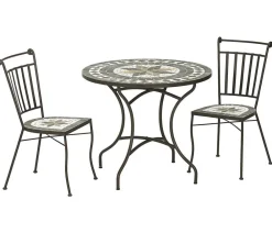 Dehner Gartenstühle Metall - Mosaikstuhl Diana