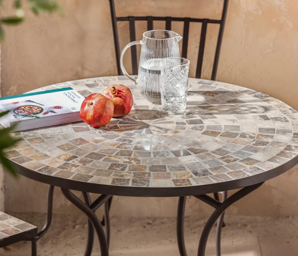 Dehner Gartenstühle Metall|Balkonstühle - Mosaikstuhl Grazia