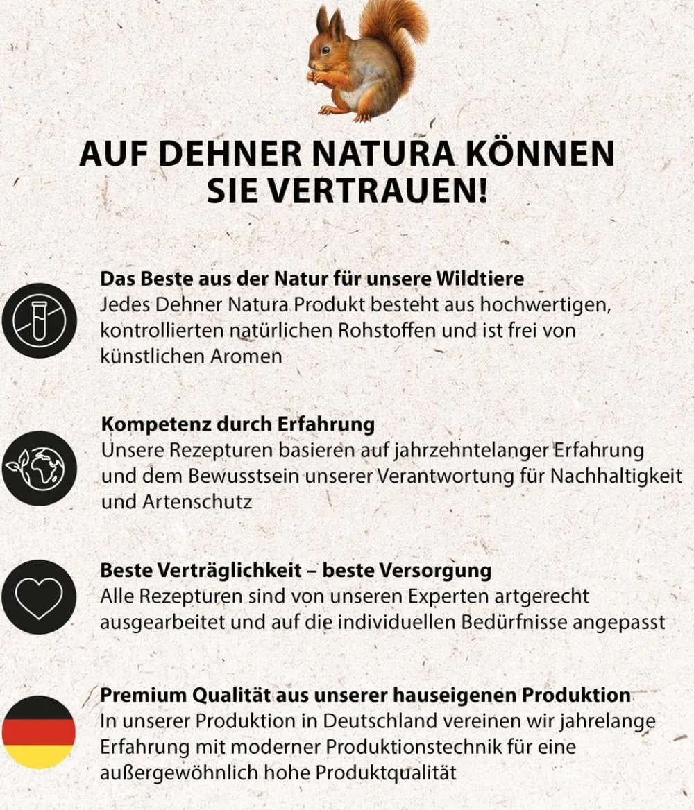 Dehner Natura Premium Eichhörnchen-Knödel, 6 Stk. Clearance