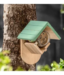 Dehner Natura Premium Vogelhäuser & Futterspender > Erdnussbutterhaus Mats
