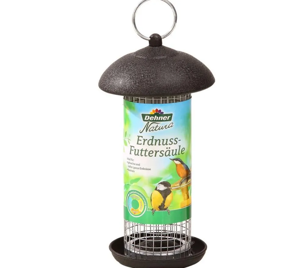 Dehner Natura Premium Erdnussfuttersäule Schwarz New