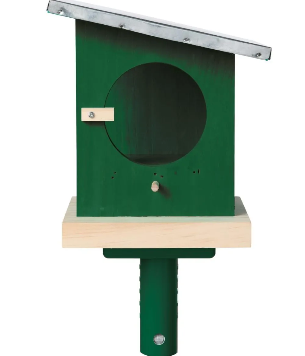 Dehner Natura Premium Vogelhäuser & Futterspender - Erdnussbutterhaus CLiCK, ca. B16,5/H19/T14 cm
