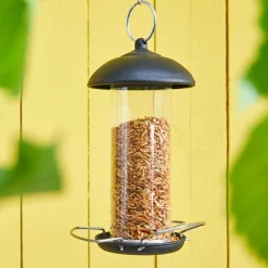 Dehner Natura Premium Vogelhäuser & Futterspender > Futtersäule, Metall, klein