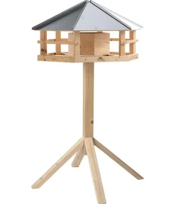 Dehner Natura Premium Vogelhäuser & Futterspender > Futterhaus Sierra Madre, inkl. Ständer Alpstein, ca. B85/H149,5/T84,3 cm