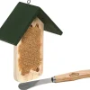 Dehner Natura Premium Futterhaus + Streichmesser für Erdnuss-Aufstrich Clearance