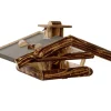Dehner Natura Premium Futterhaus Wendelstein, geflammt, ca. B76/H32/T55 cm Sale