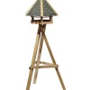 Dehner Natura Premium Vogelhäuser & Futterspender - Futterhaus Achensee, inkl. Ständer Ellmau, ca. B68/H148/T62 cm