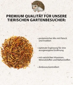 Dehner Natura Premium Igelfutter & -Häuser|Kleintierfutter > Igel-Delikatesse, 100g