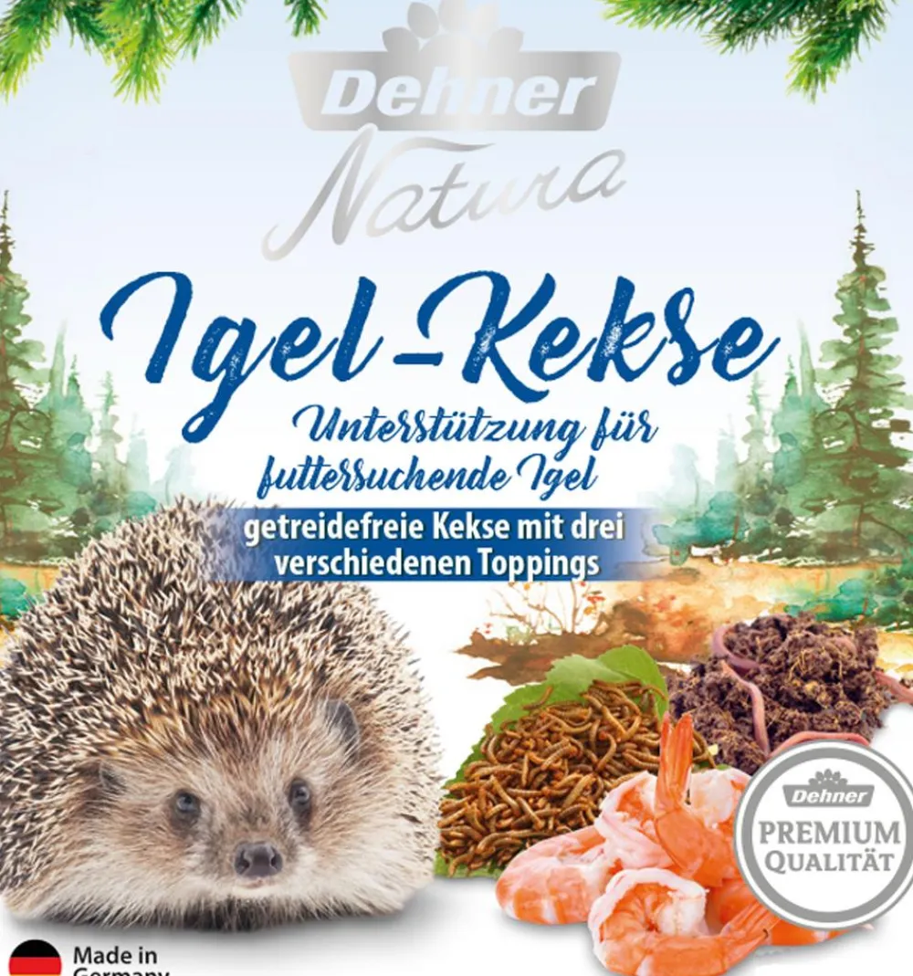 Dehner Natura Premium Igelfutter Igel-Keks Mix Hot