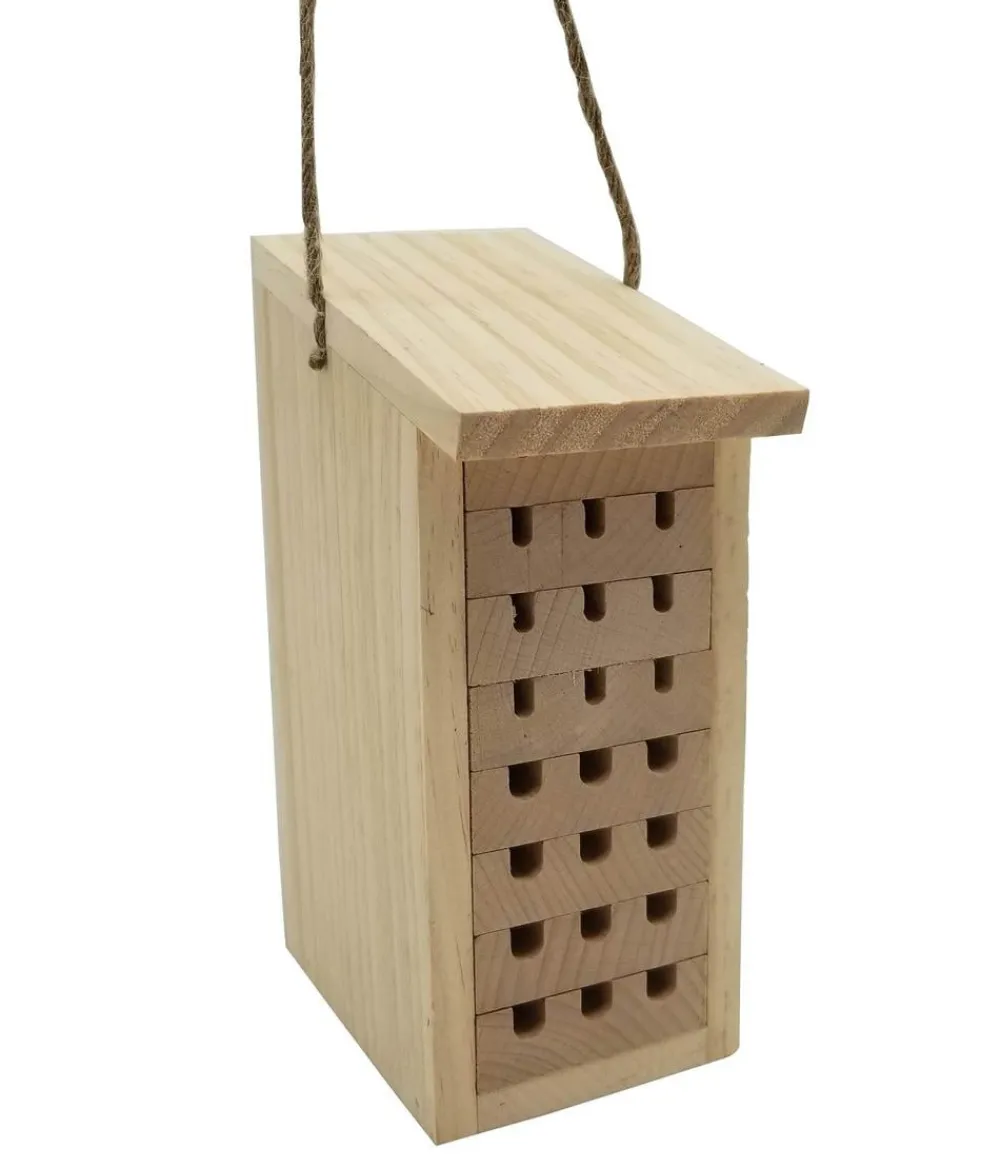 Dehner Natura Premium Nützling & Insektenhotels > Insektenhotel Zermatt, ca. B8/H19,5/T12,5 cm