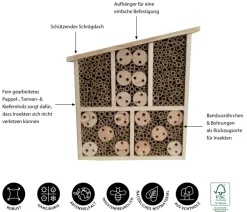 Dehner Natura Premium Insektenhotel Osmia New