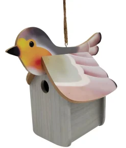 Dehner Natura Premium Nistkästen - Nistkasten Rotkehlchen, ca. B29/H26,9/T18,8 cm