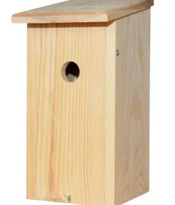 Dehner Natura Premium Nistkästen - Nistkasten Birga, ca. B16/H32,5/T20,5 cm Natur