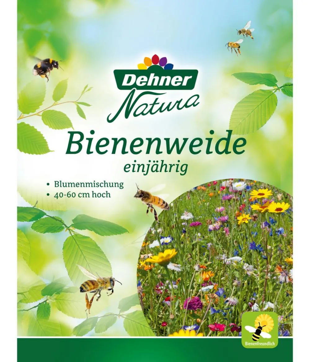 Dehner Natura Premium Samen Blumenmischung 'Bienenweide', 40 - 60 cm hoch Bunt Sale