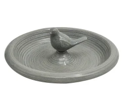 Dehner Natura Premium Vogeltränke Natal, ca. Ø29,5/H10,6 cm Grau Outlet