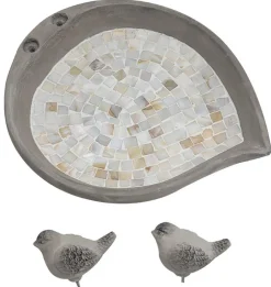 Dehner Natura Premium Vogeltränke Trevi, ca. B30,5/H4,5/T26 cm Beige Online