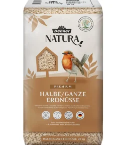 Dehner Natura Premium Wildvogelfutter & Snacks > Wildvogelfutter Halbe/Ganze Erdnüsse