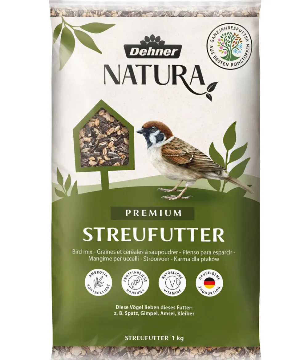 Dehner Natura Premium Wildvogelfutter & Snacks > Wildvogel Streufutter