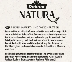 Dehner Natura Premium Wildvogelfutter & Snacks > Wildvogel Fett- und Weichfutter