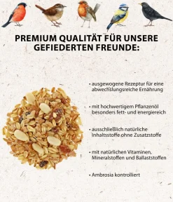 Dehner Natura Premium Wildvogelfutter & Snacks > Wildvogel Fett- und Weichfutter