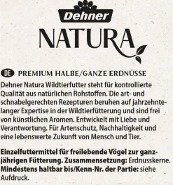 Dehner Natura Premium Wildvogelfutter & Snacks > Wildvogel Körner- und Weichfutter