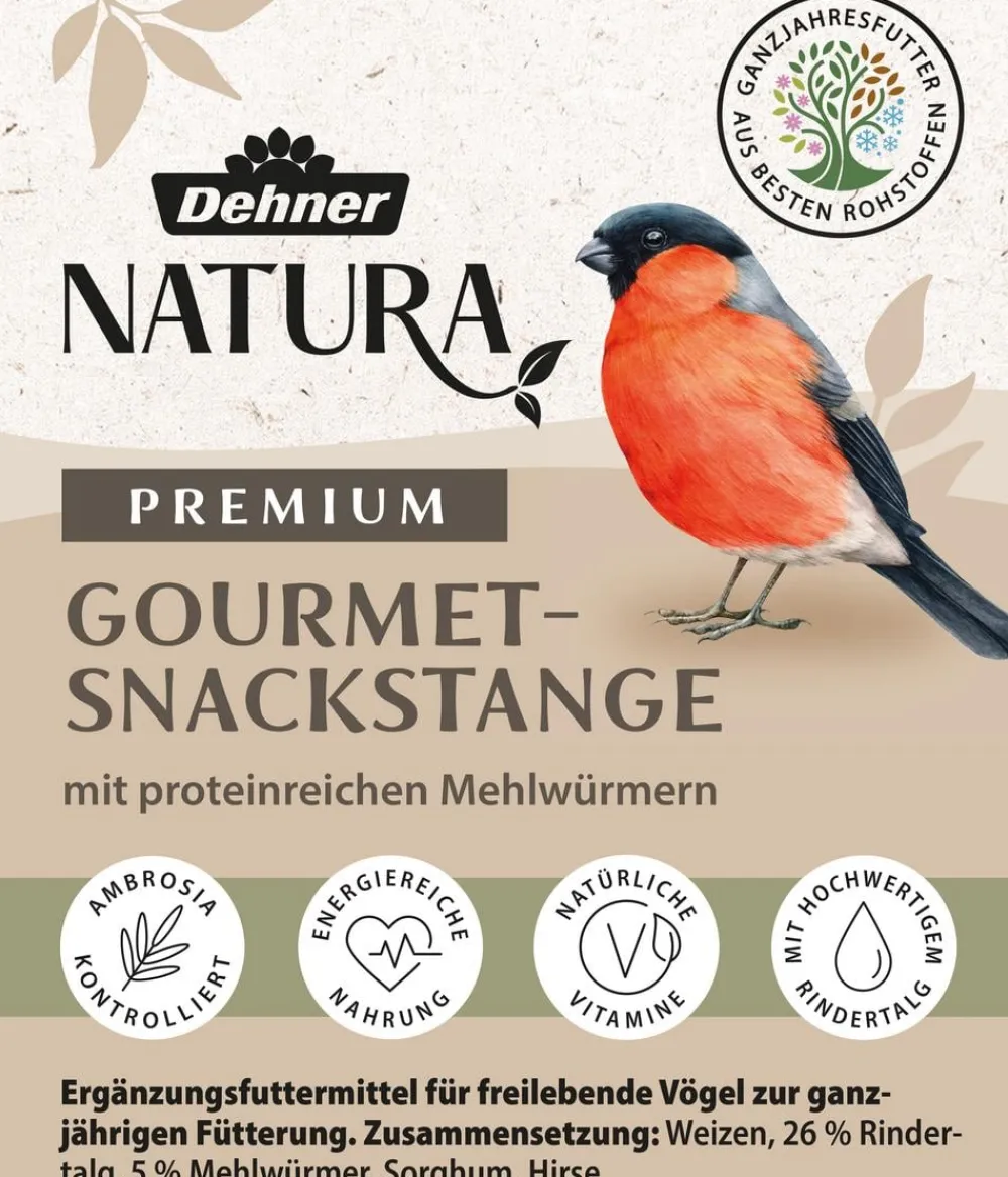 Dehner Natura Premium Wildvogelfutter & Snacks - Wildvogelfutter Sonnenblumenkerne