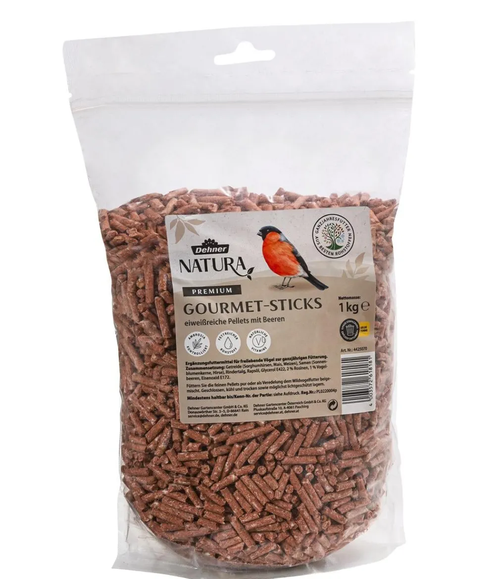 Dehner Natura Premium Wildvogelfutter Gourmet Sticks mit Beeren Best