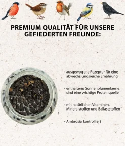 Dehner Natura Premium Wildvogelfutter & Snacks - Wildvogel Körner- und Weichfutter