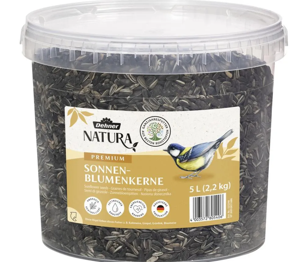 Dehner Natura Premium Meisenknödel > Wildvogelfutter Meisenknödel, mit Netz, 6 Stk.